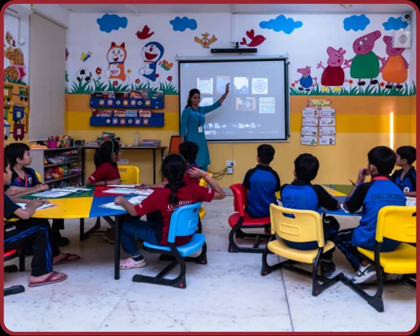 Learn in a smart classroom