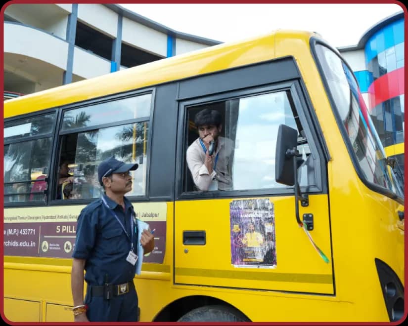 A secure campus and transport for Hoshangabad Road