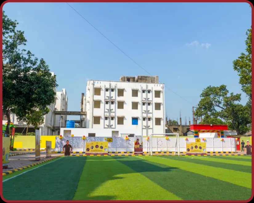 Your green campus at Madhyamgram. Lush Campus at Orchids, The International School, Madhyamgram