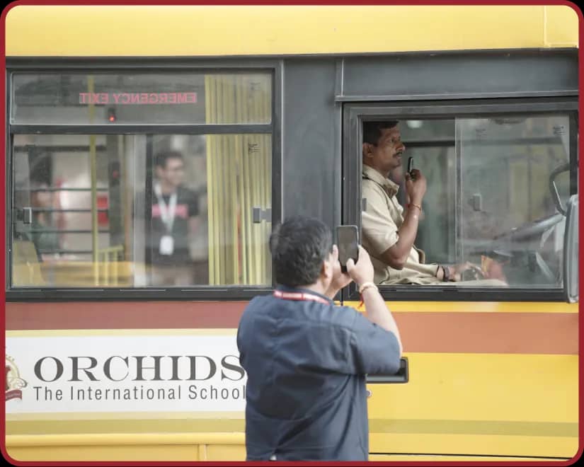 Safety and transport at Thane Safe Campus & Transportation facility at Orchids, The International School, Thane