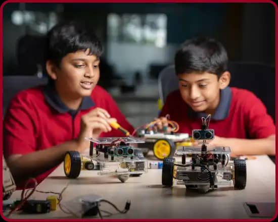 Hands-on robotics at Orchids Thane Hands-on robotics at Orchids Thane at Orchids The International School, Thane