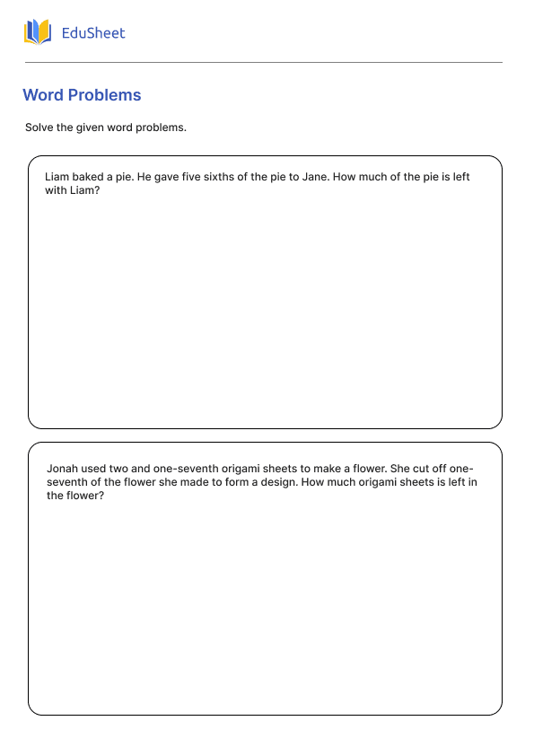 Word Problems Part 9