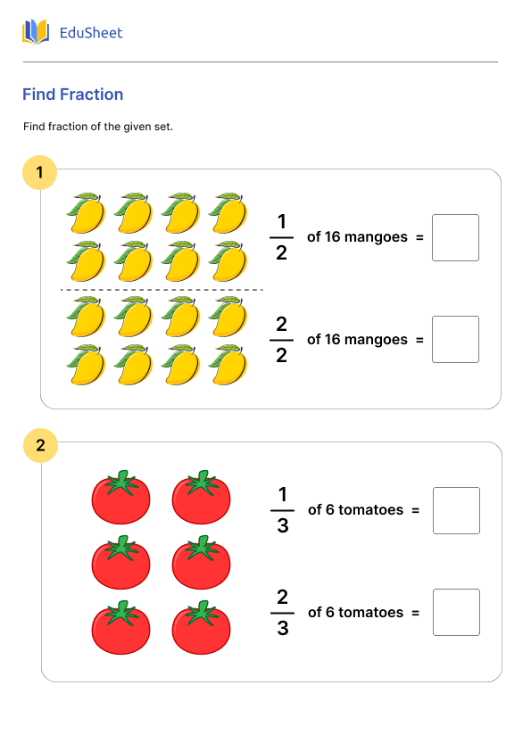 Find Fraction Part 1