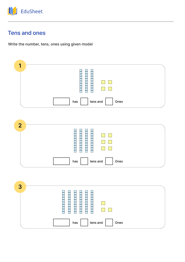 Tens and ones Part 2