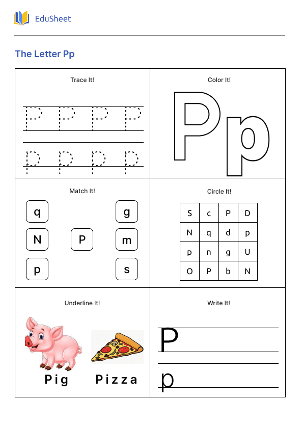 The Letter Pp