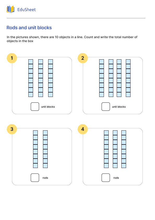 Rods and unit blocks