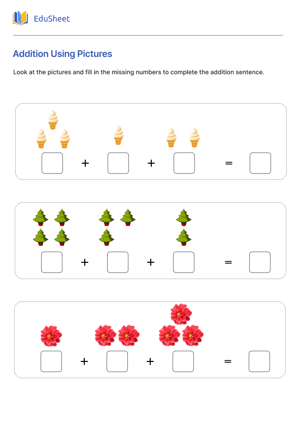 Addition Using Pictures