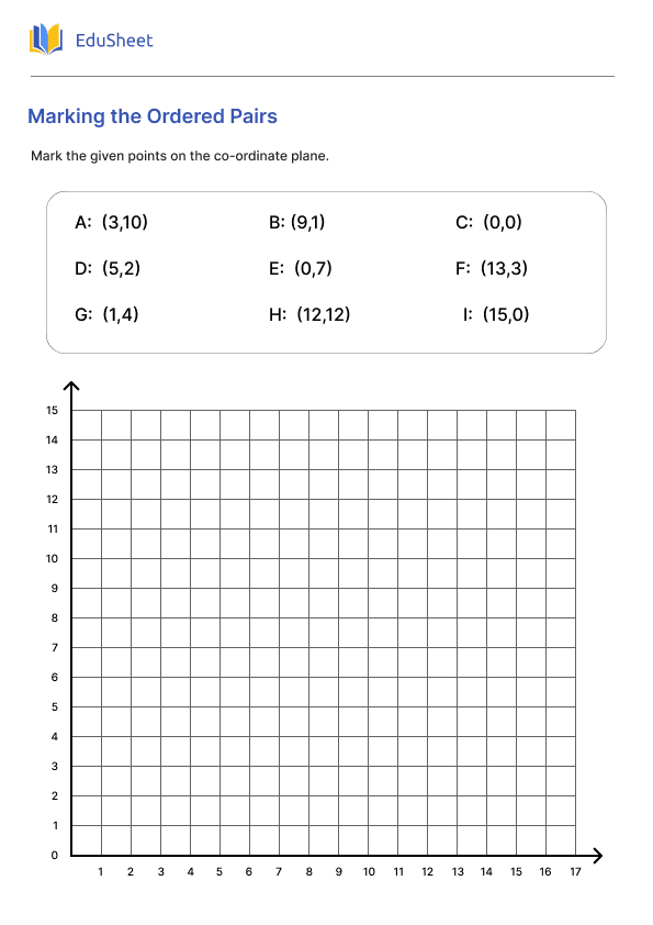 Marking the Ordered Pairs 1