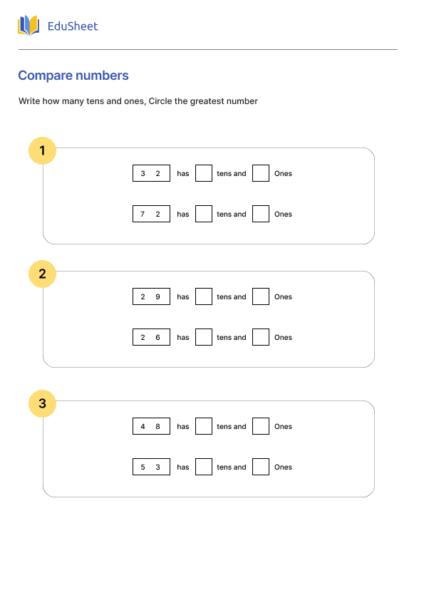 Compare numbers