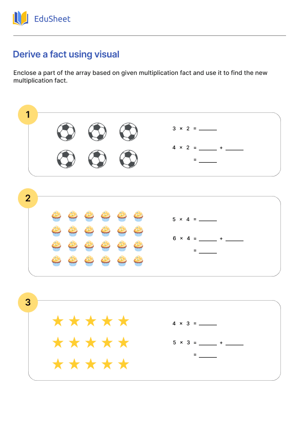 Derive a fact using visual