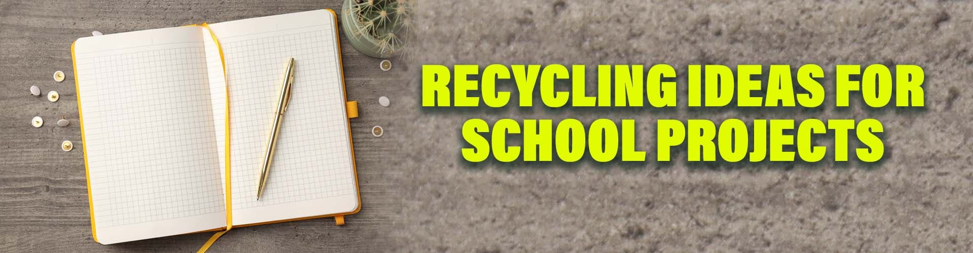 Best out of waste & Recycling Ideas for School Projects