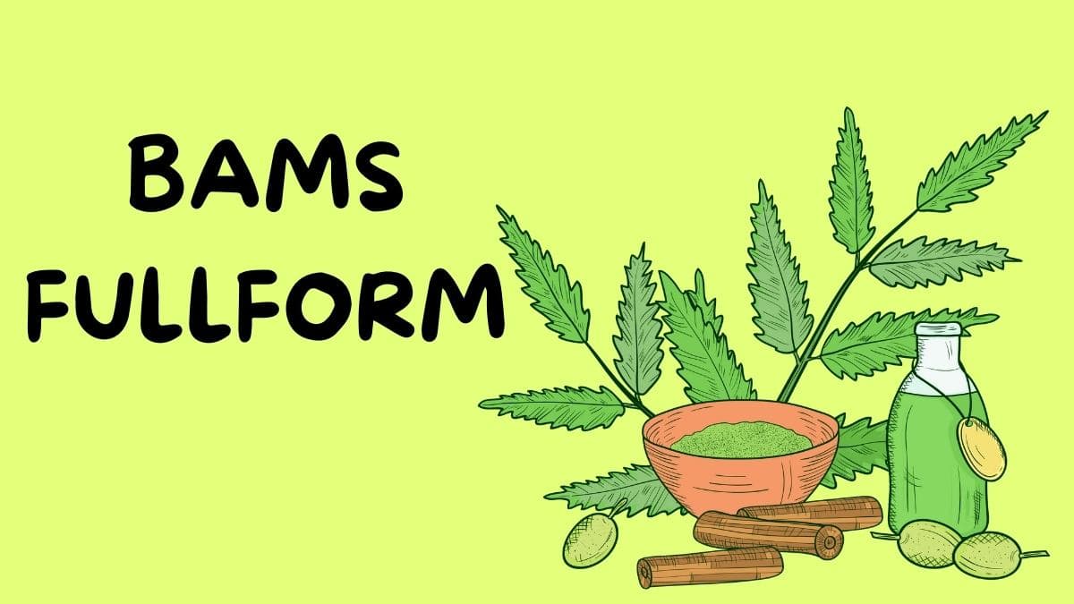 BAMS Full Form (Bachelor of Ayurvedic Medicine and Surgery) What it is & More BAMS Fullform - Orchids International