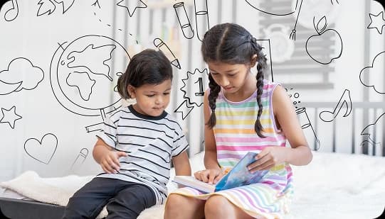 Engage, Learn & Enjoy children learning poems and stories from one of the best school chains in India - Orchids The International School