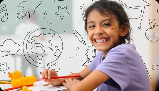 Concepts, Practice & Solutions Child learning with concepts, practice and solutions from one of the best school chains in India - Orchids The International School