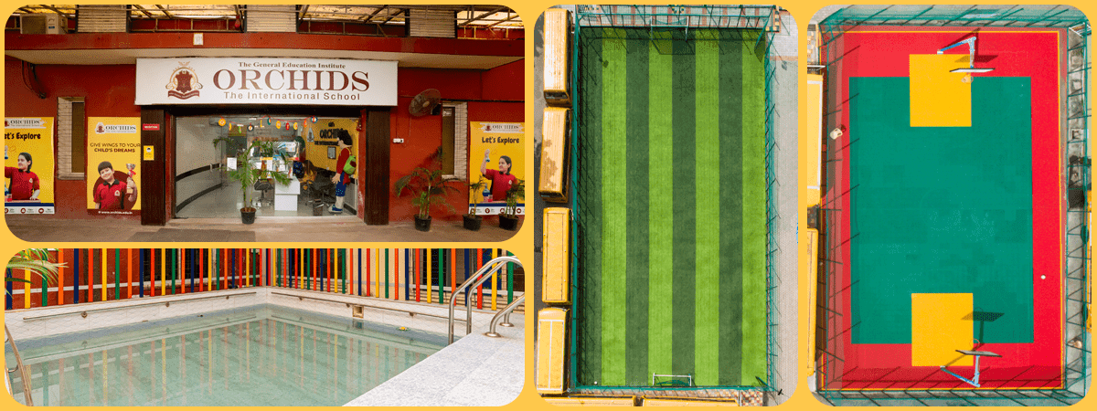 Orchids International School Kurla Best CBSE school awarded School Excellence Award by Dainik Jagran, located in Kurla near Santacruz, Vakola, Ghatkopar, and BKC.