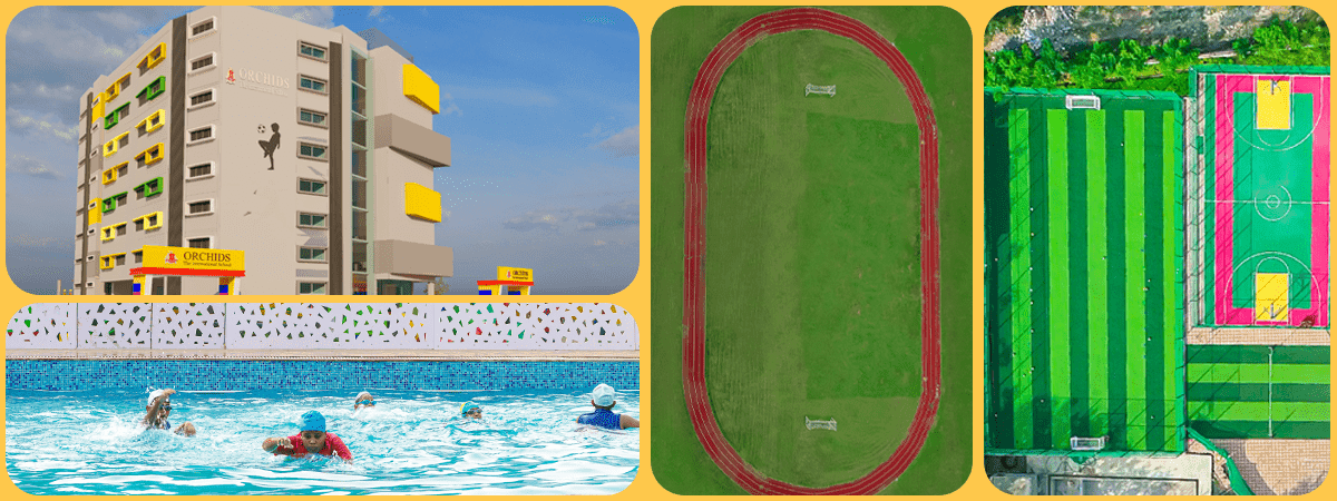 Orchids International School Sion Top school awarded Outstanding School by ArdorComm Media, located in Sion near Khar West, Santacruz, and Chembur.