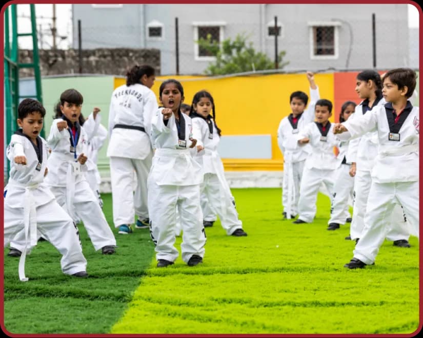State-of-the-art sports facilities Sports Infrastructure at Orchids, The International School, Kapra