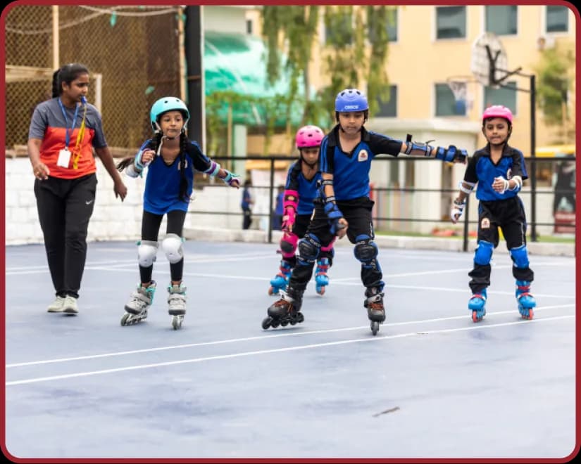 Building champions through sports Sports Infrastructure at Orchids, The International School, Jubilee Hills