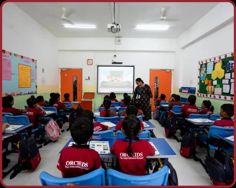 Future-ready smart classrooms Smart Classrooms at Orchids, The International School, Kadugodi