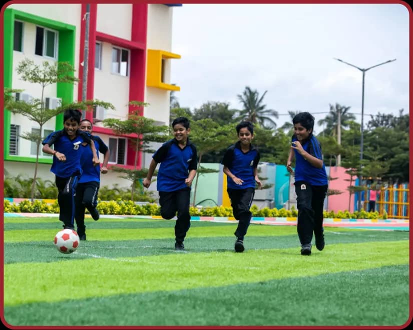 Your journey in sports begins here Sports Infrastructure at Orchids, The International School, Kadugodi
