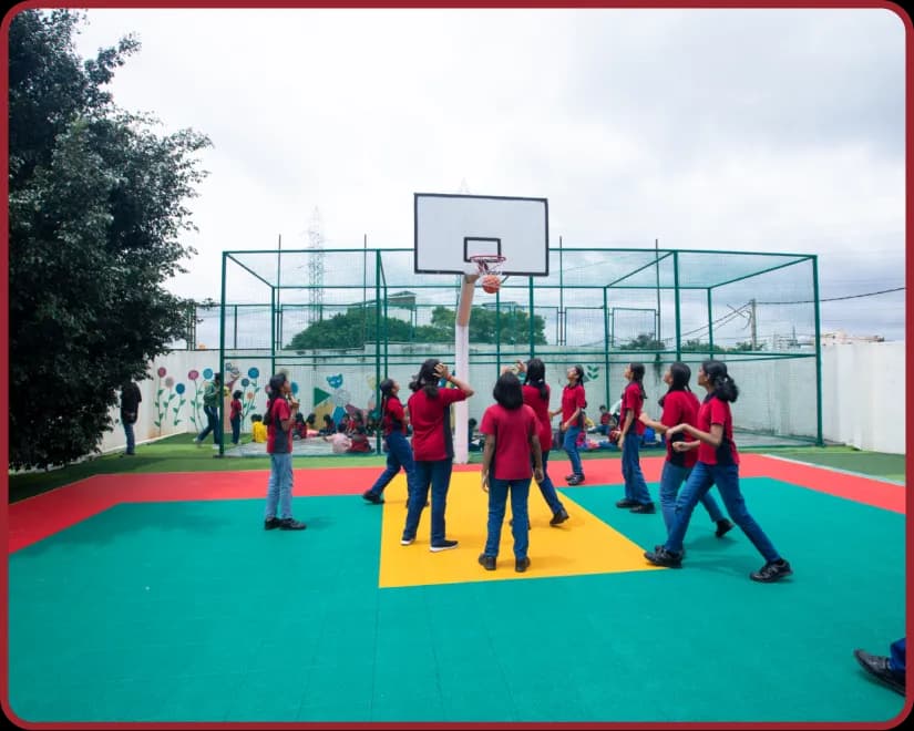 A foundation for athletic excellence Sports Infrastructure at Orchids, The International School, Sahakar Nagar