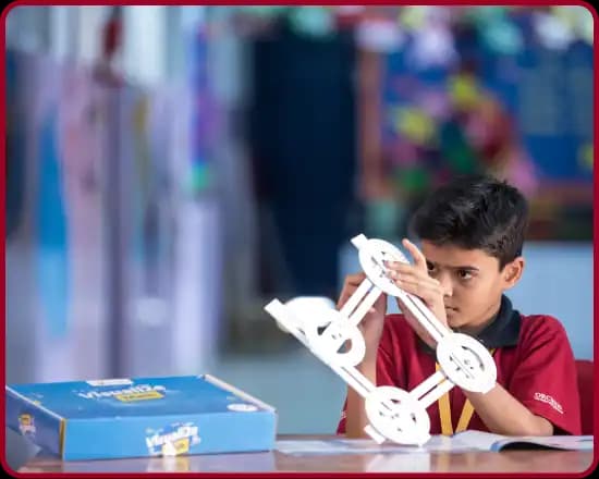 Interactive kits provided to students for hands on learning. Interactive kits provided to students for hands on learning.