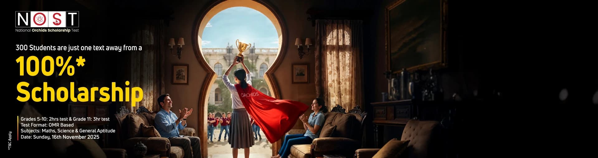 NOST-National Orchids Scholarship Test NOST-National Orchids Scholarship Test