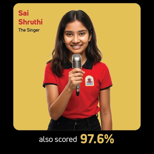 Sai Shruthi ICSE Topper Sai Shruthi ICSE Topper
