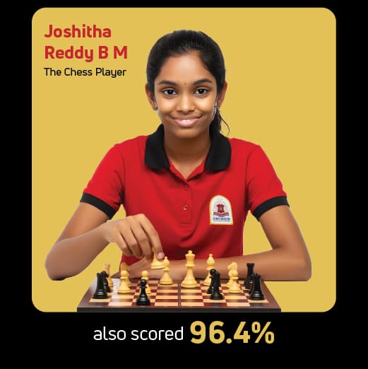 Joshitha Reddy B M ICSE Topper Joshitha Reddy B M ICSE Topper